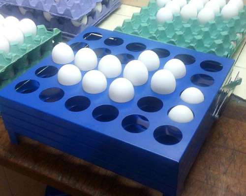 Clasificadora De Huevos Azul Por 30 Huevos