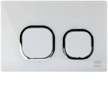 Tecla Dual Ideal Linea Matiz de Vidrio 80400