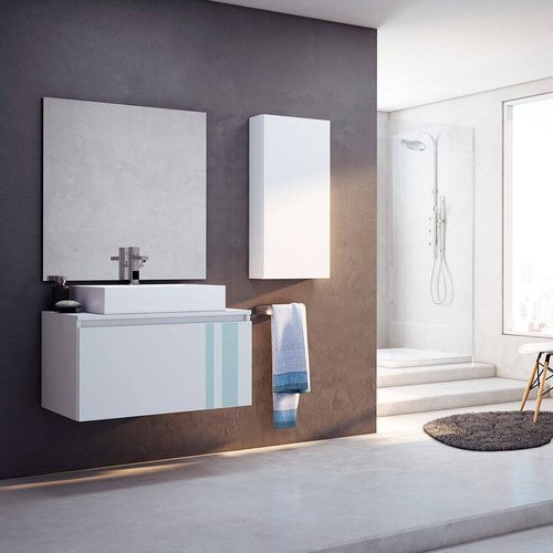 Vanitory Schneider City Colgante 60 cm Blanco