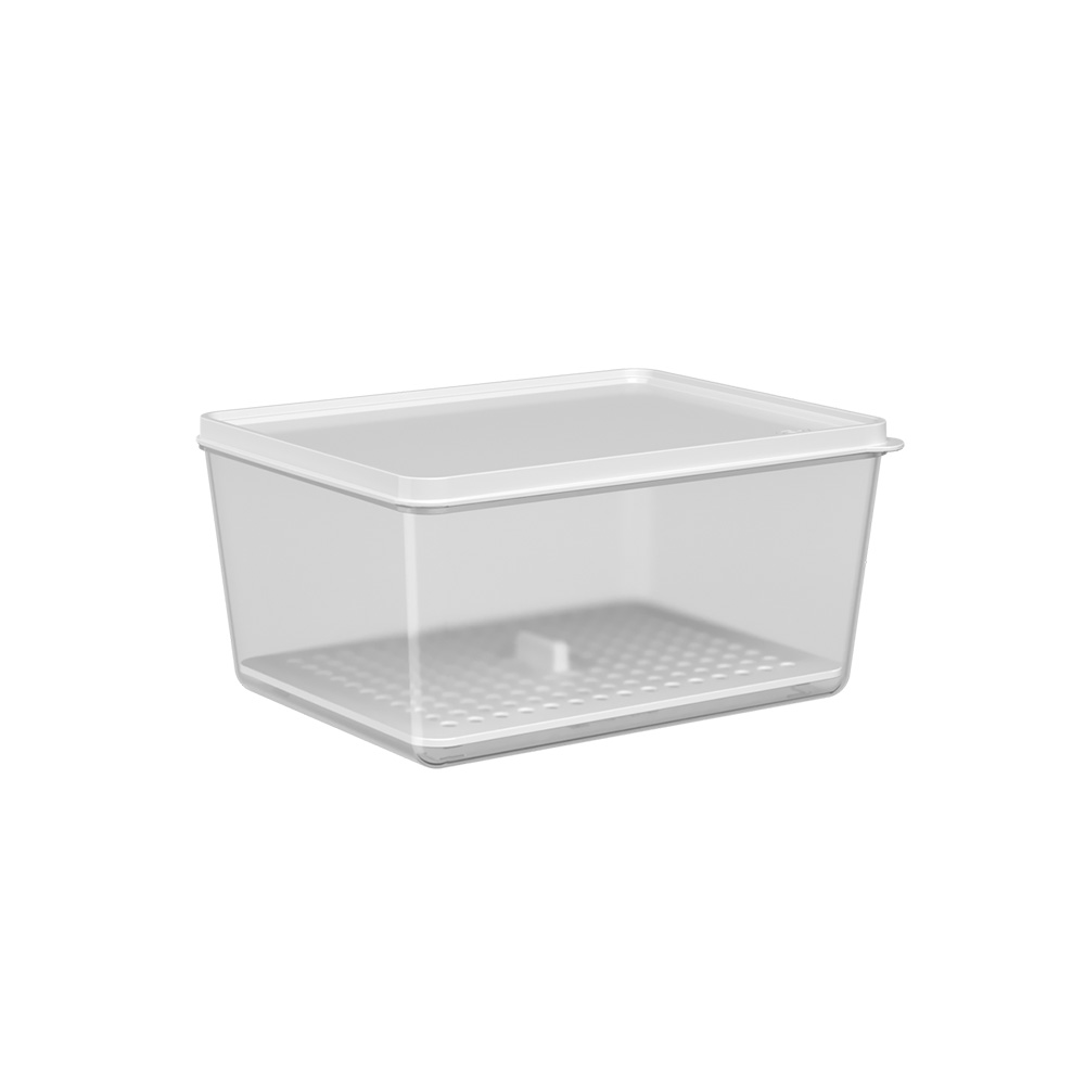 Contenedor 2,20L De Plastico Basic Natural