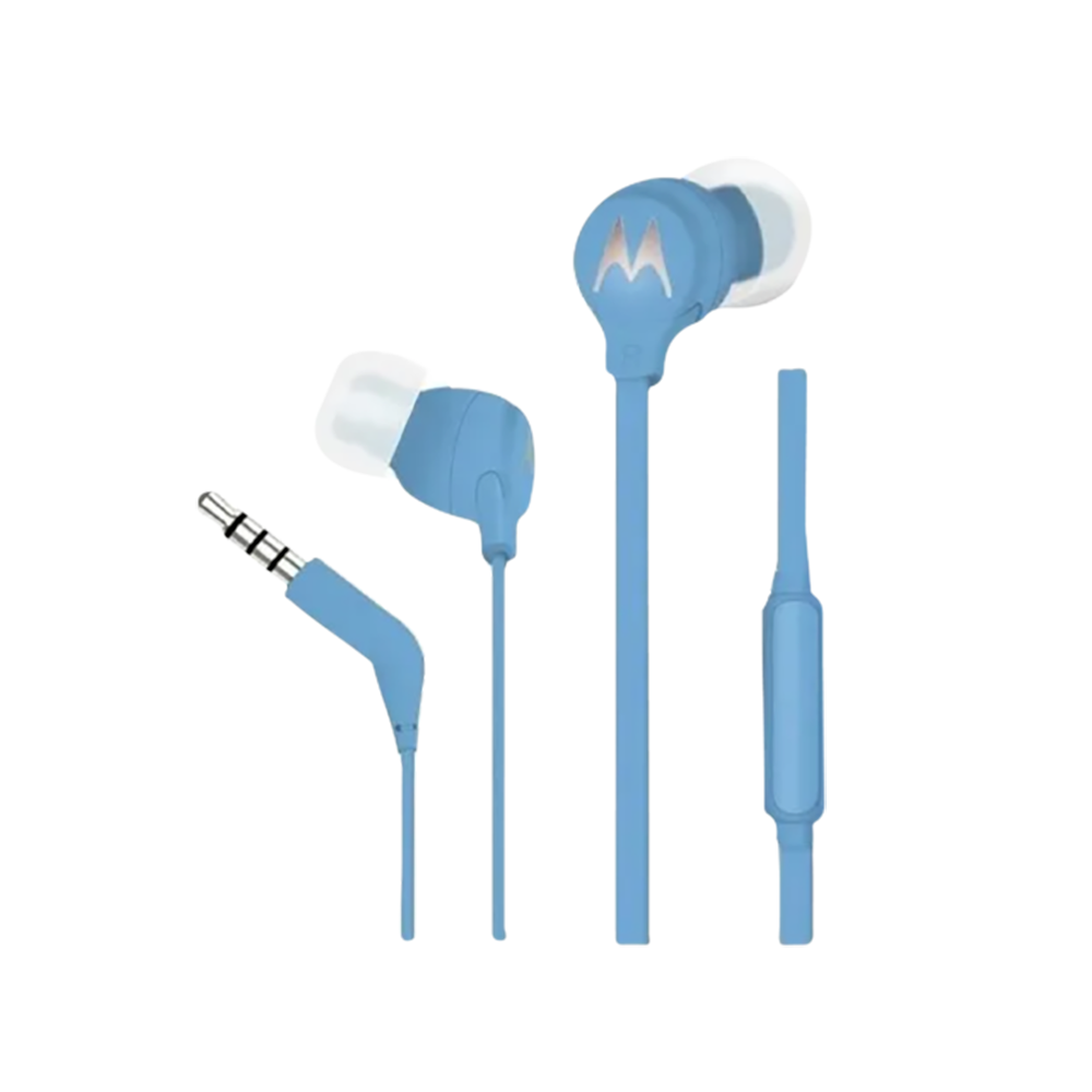 Auricular Motorola  EARBUDS 3-S Azul Jack 3.5 mm