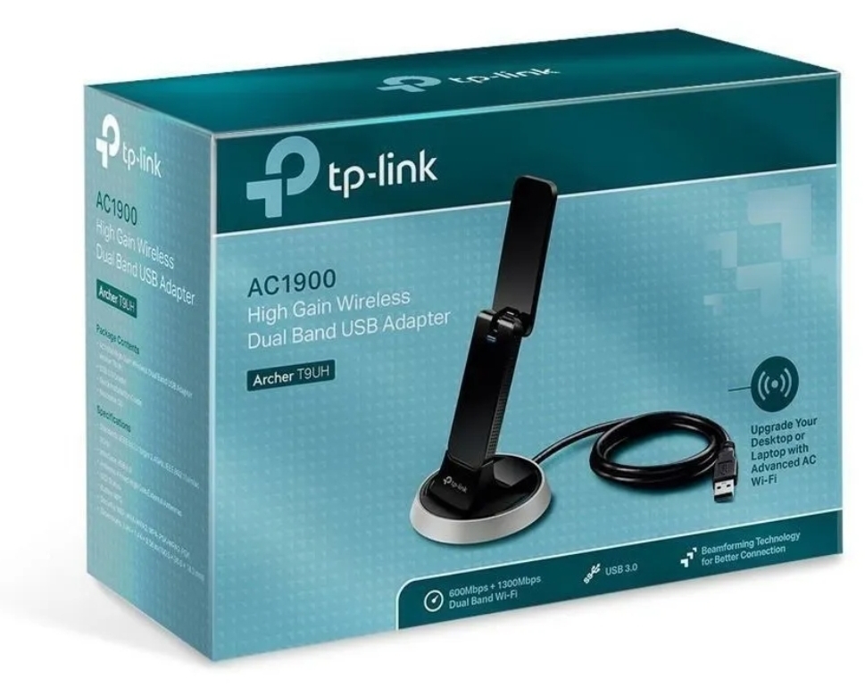 TP-LINK RED USB ARCHER T9UH AC1900 DUAL BAND