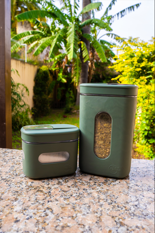 KIT PAMPERA VERDE OLIVA