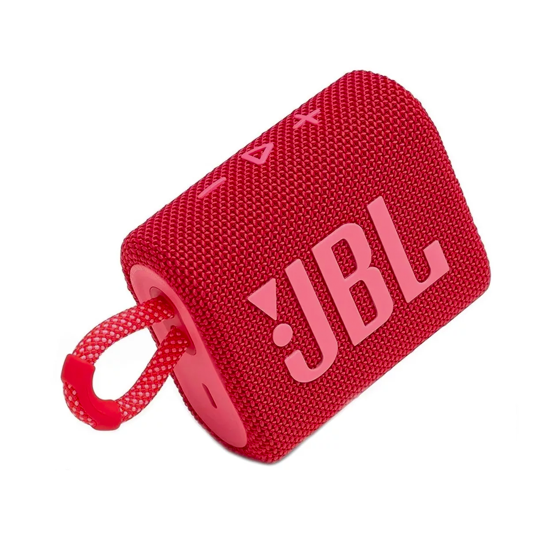 Parlante JBL Go 3 Red