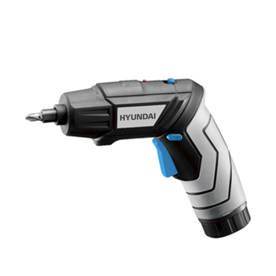 Atornillador Hyundai 3.6v 180RPM 34 ACC