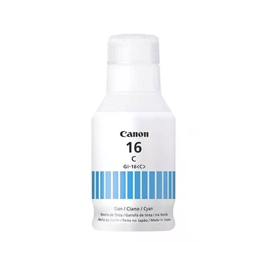 Botella de Tinta Canon GI-16 Cyan LAM
