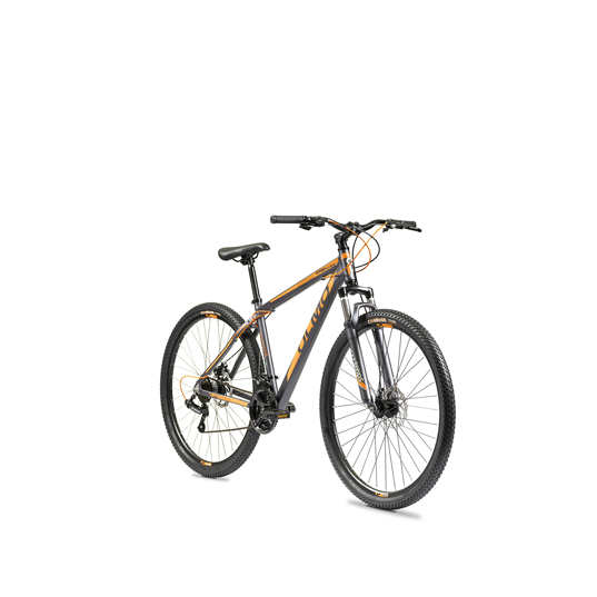 Bicicleta Mountain Bike Olmo Wish 290 18" Negro y Naranja