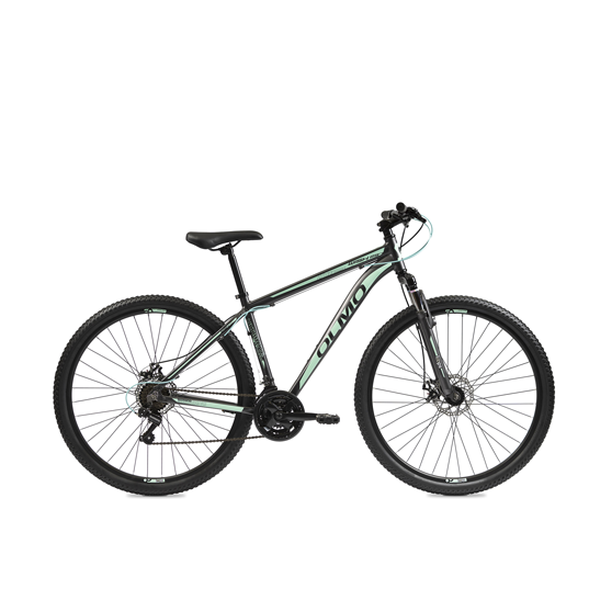 Bicicleta Mountain Bike Olmo Wish 290 18" Negro y Verde