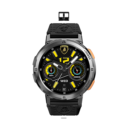 Smartwatch Lamborghini Aventador Q4 Negro