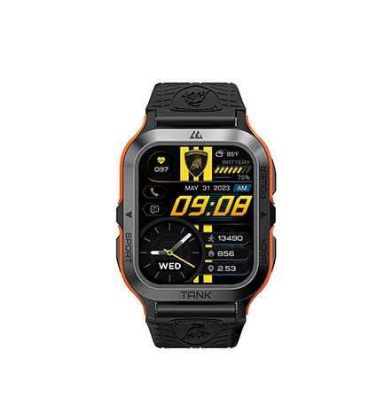 Smartwatch Lamborghini Aventador Cerchio Negro