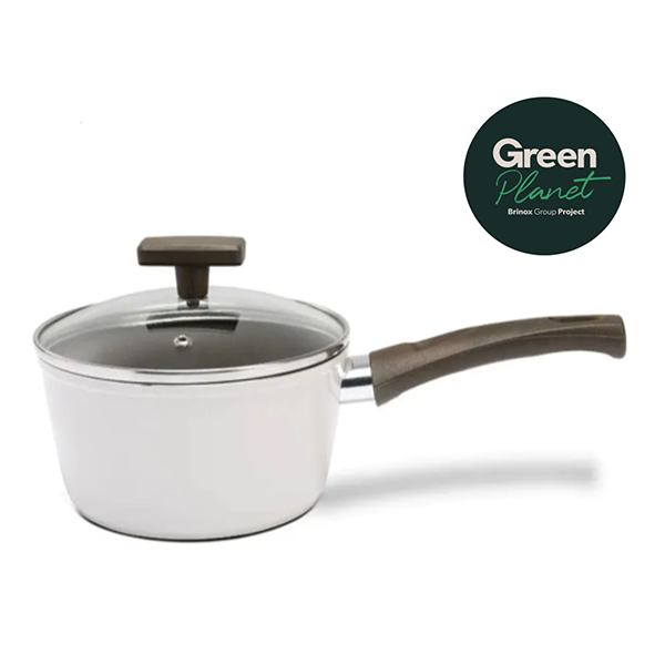 Olla Con Tapa 16cm 1.2L Brinox Organika GreenPlanet