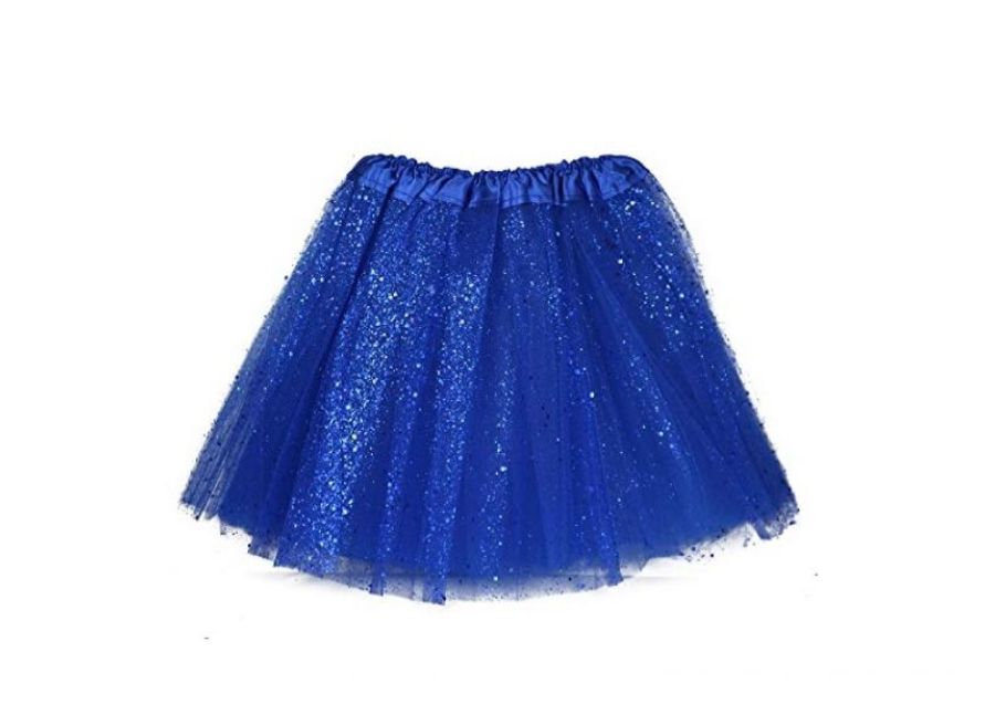 TUTU TUL AZUL C/BRILLO (YJ0365) ERIK