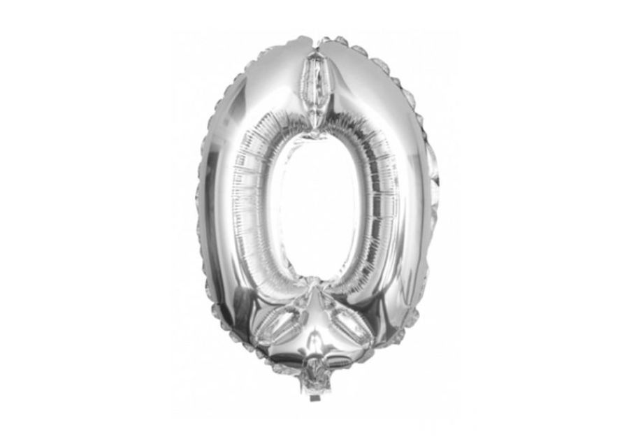 GLOBO MYLAR N 0 PLATA 16 - CADENACI