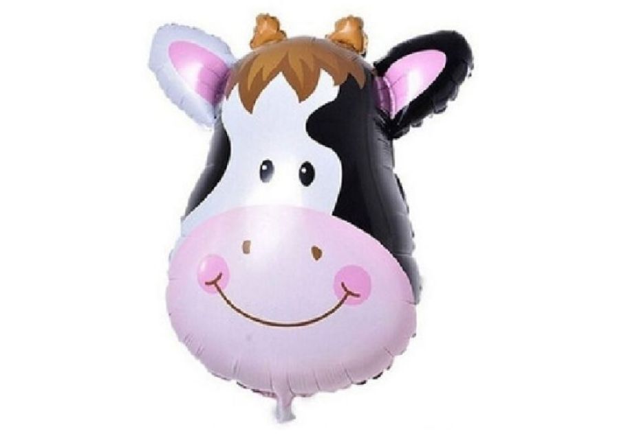 GLOBO MYLAR CABEZA VACA 40 CM (R-1319) ERIK