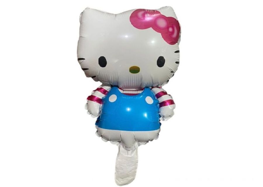 GLOBO MYLAR SILUETA HELLO KITTY ABEJITA 60CM (BKT411) CHG