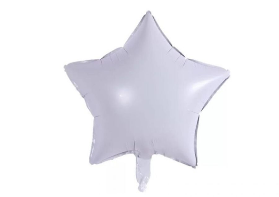 GLOBO MYLAR 18 ESTRELLA BLANCA (ZL848-8-2) ERIK
