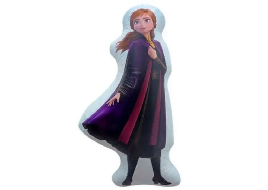 GLOBO MYLAR SILUETA FROZEN ANNA 80CM - CHG