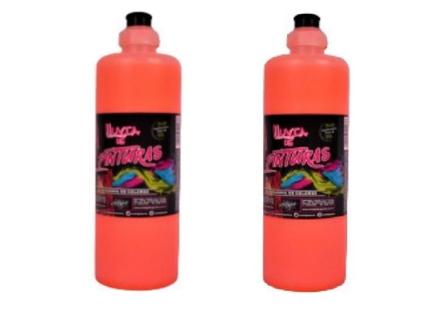 LLUVIA DE PINTURAS NARANJA FLUO X 250 CC (0326) ARTELIGHT