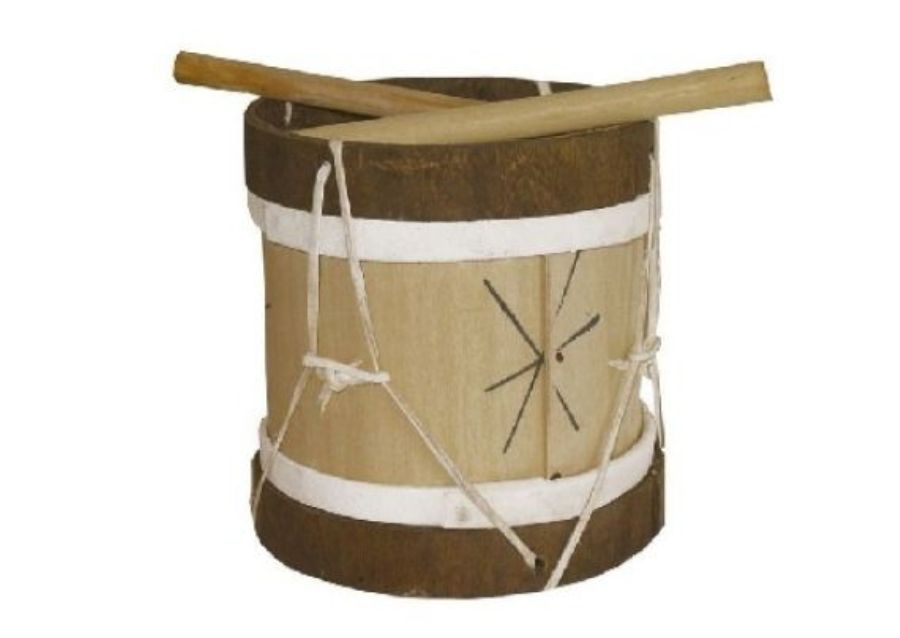 BOMBO CRIOLLO CHICO 18CM (1229) RUESTES
