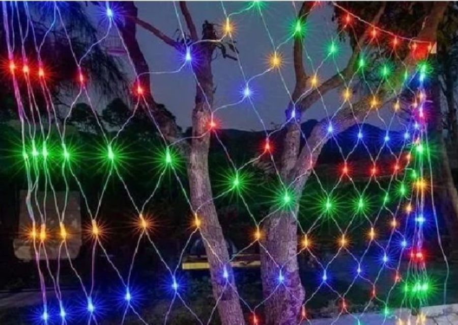 LUCES X 144L LED MULTICOLOR XML-009 (CAJA ROJA) TAPS