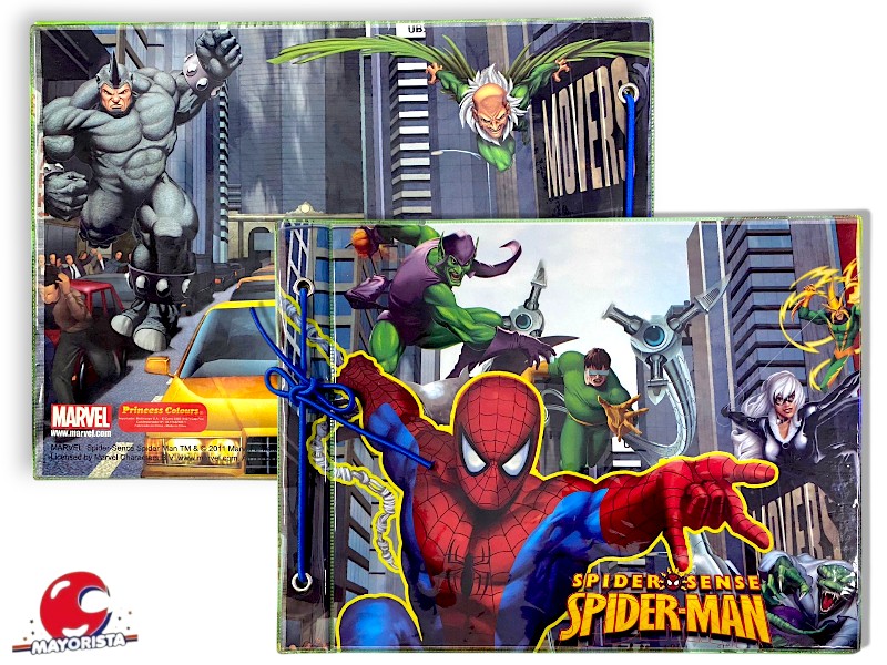 CARPETA 2 TAPAS N 5 PLASTIFICADA SPIDERMAN