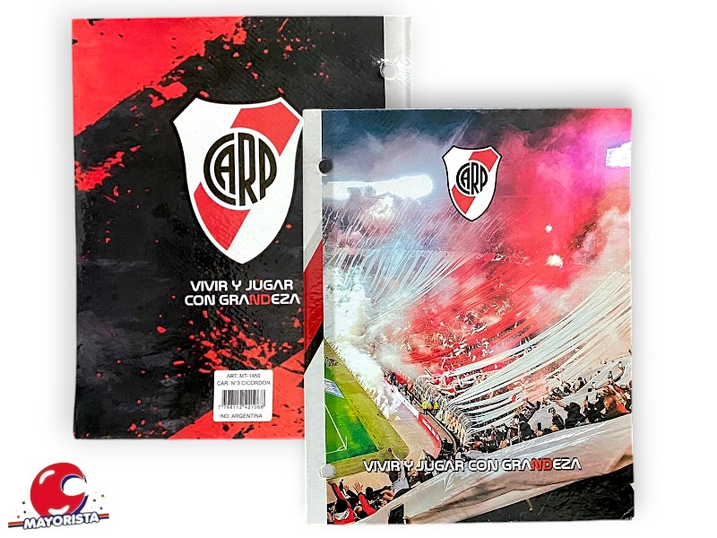 CARPETA 2 TAPAS N 3 CARTON RIVER (MT-1450) RODUBI