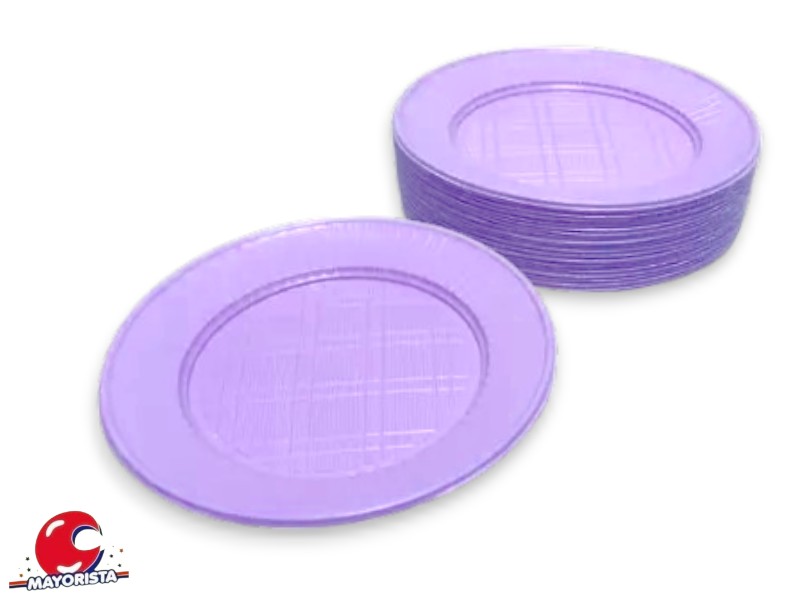 PLATOS CHICOS X 50 LILA - PSA