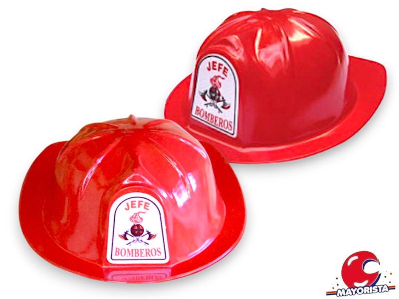 CASCO BOMBERO PLASTICO X1 (G095) HERRERA