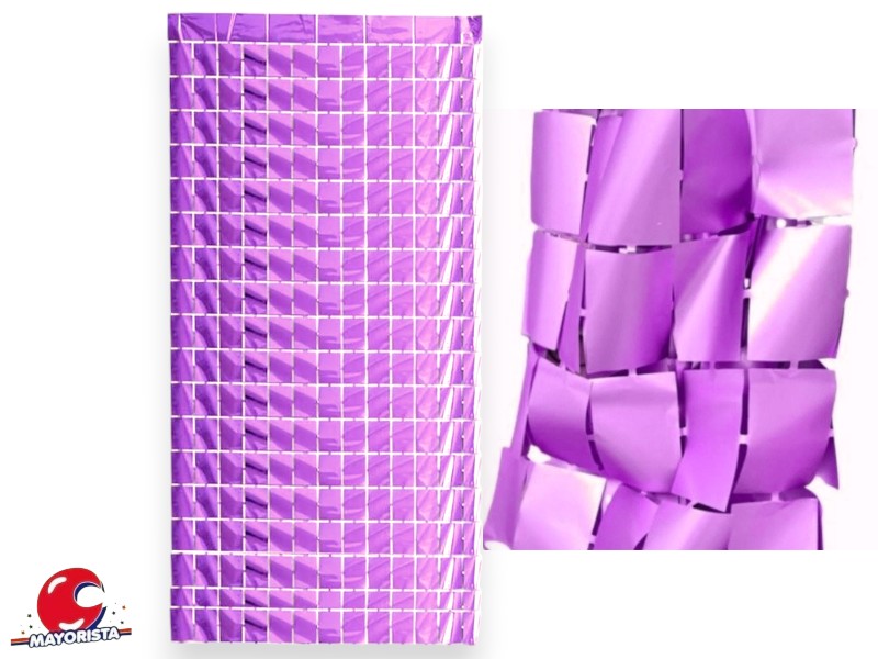 CORTINA CUADRADA SQUARE LILA (Y1950-120) CHG