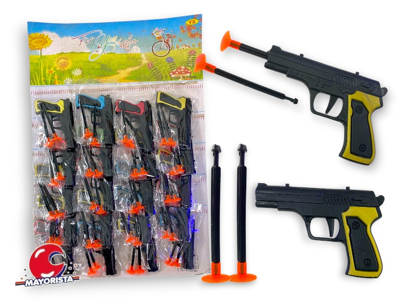 BLISTER X 20 - PISTOLA LANZA DARDOS (ILC127) LCOST
