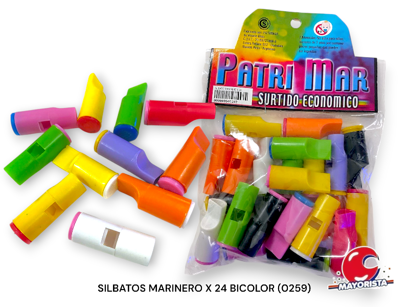 SILBATOS MARINERO X 24 BICOLOR (0259) PATRIMAR