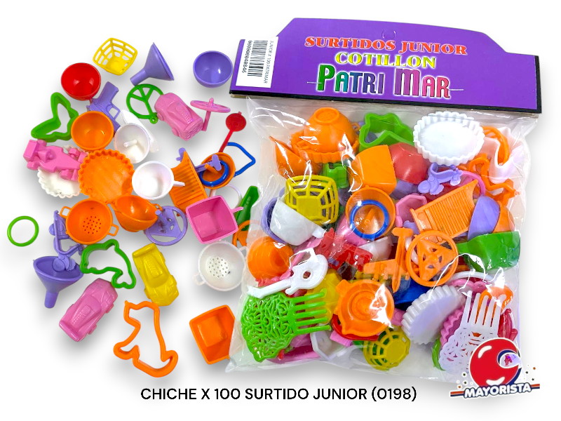 CHICHES X 100 SURTIDO JUNIOR (0198) PATRIMAR