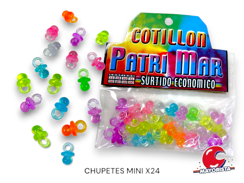 CHUPETES MINI X24 (100) - PATRIMAR