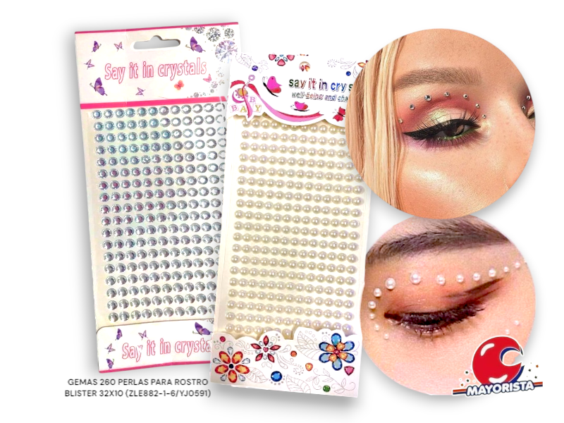 GEMAS 260 PERLAS PARA ROSTRO BLISTER 32X10 (ZLE882-1-6/YJ0591) ERIK
