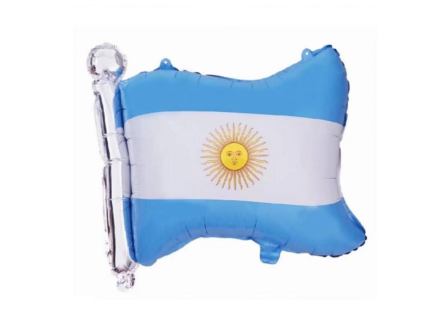 GLOBO MYLAR BANDERA ARGENTINA 60X45 (XY-0019) LCOST