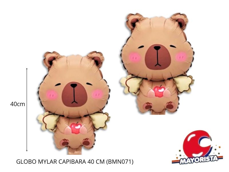 GLOBO MYLAR CAPIBARA 40 CM (BMN071) CHG