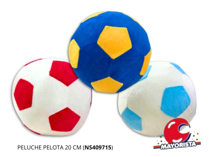 PELUCHE PELOTA 20 CM (NS409715) BERKMA