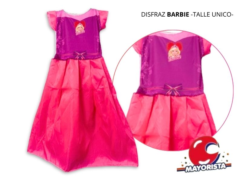 DISFRAZ BARBIE TALLE UNICO (LEON)