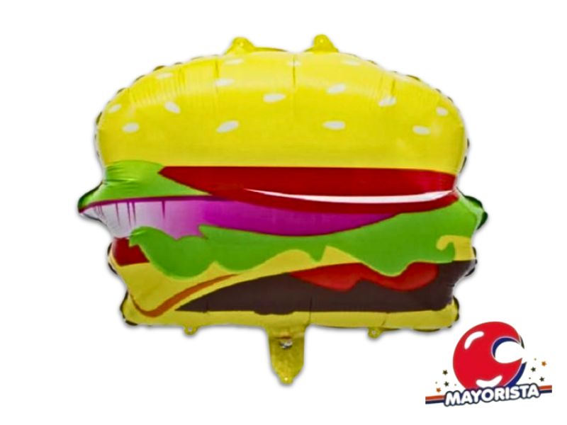 GLOBO MYLAR HAMBURGUESA 50X30 (A0244) CHG