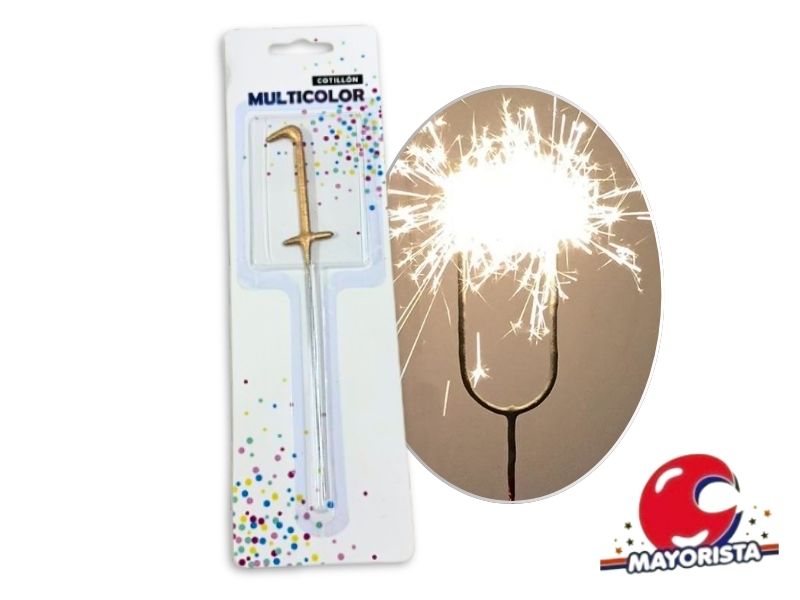 VELA SPARKLE N 1 DORADA (13671DR) CADENACI