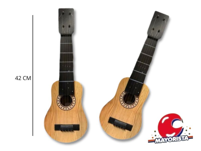 GUITARRA MADERA CHICA 42 CM (1318) RUESTES