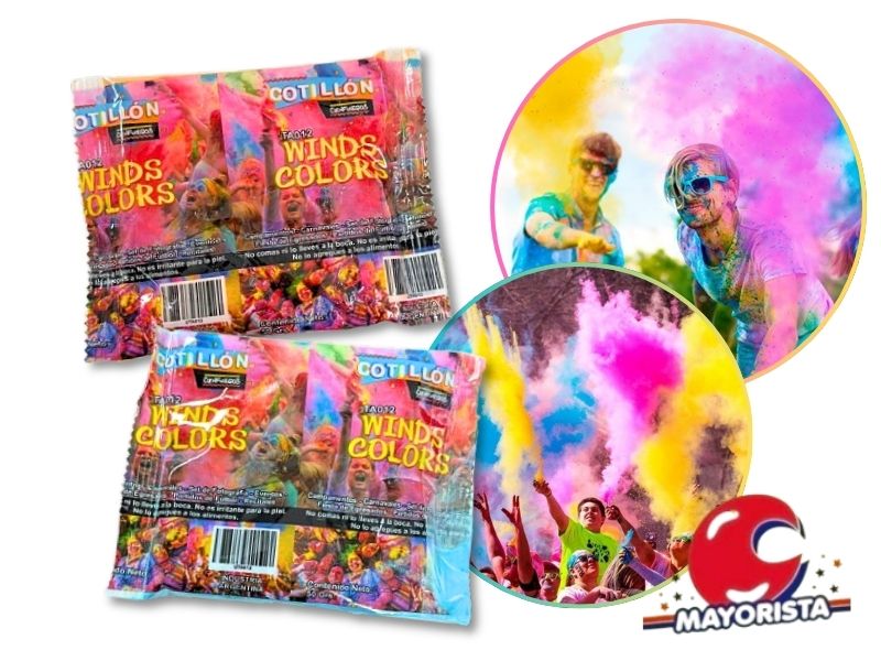POLVO DE COLORES 50 GRS WINDS COLORS (UTA012) CIENFUEGOS