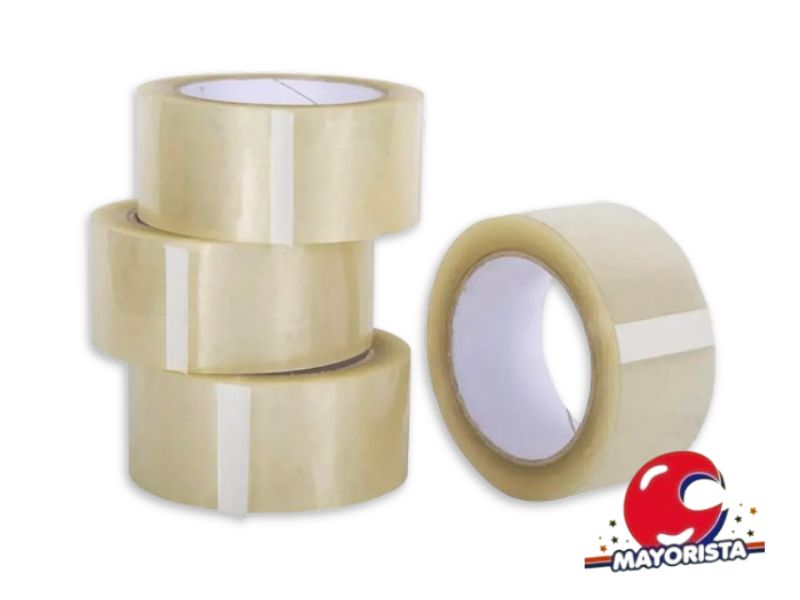 CINTA ANCHA 48X200 MTS TRANSPARENTE - ERIK
