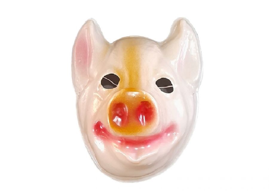 CARETA PLASTICA X 1 CERDITO (CA17) HERRERA