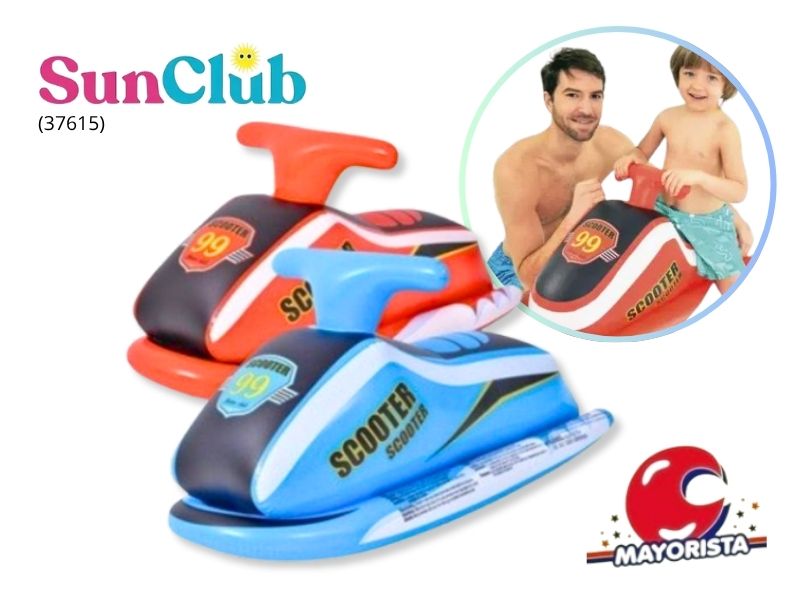 INFLABLE MOTO DE AGUA 91X51 CM (37615) SUN CLUB