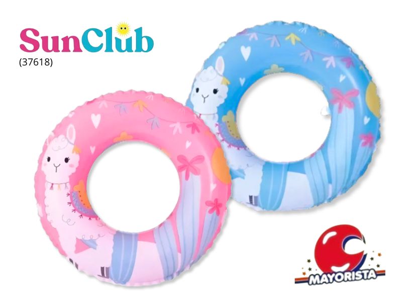 INFLABLE ARO SALVAVIDAS ALPACA 50 CM (37618) SUN CLUB