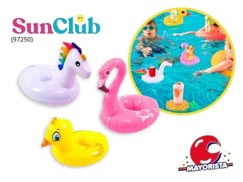 INFLABLE PORTA VASOS ANIMALES 24X16 (97250) SHIPY