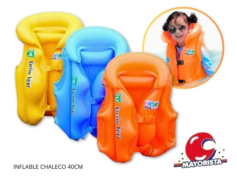 INFLABLE CHALECO 40CM (DD-80454/INFA008) - SOL