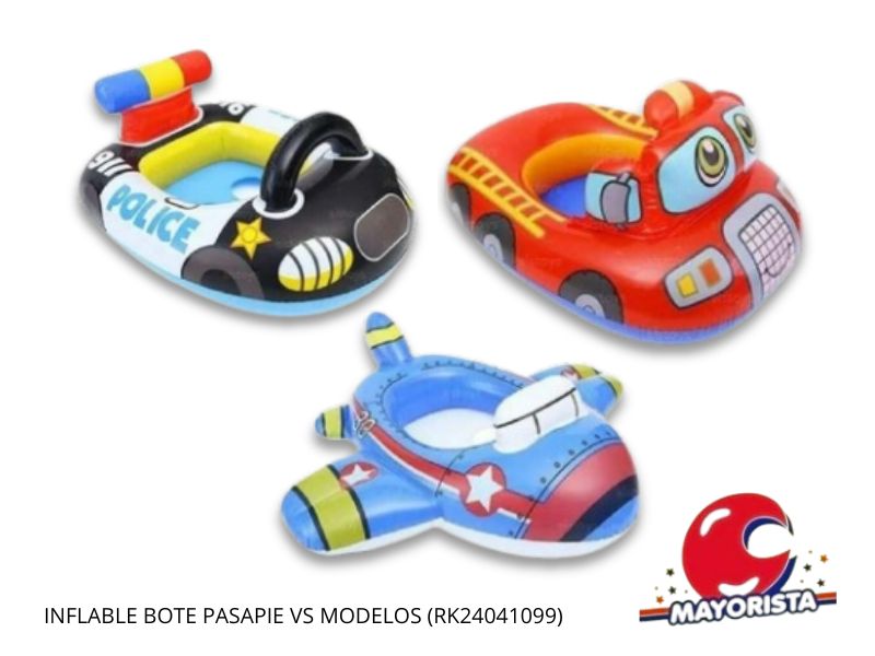 INFLABLE BOTE PASAPIE VS MODELOS (RK24041099) RECKO