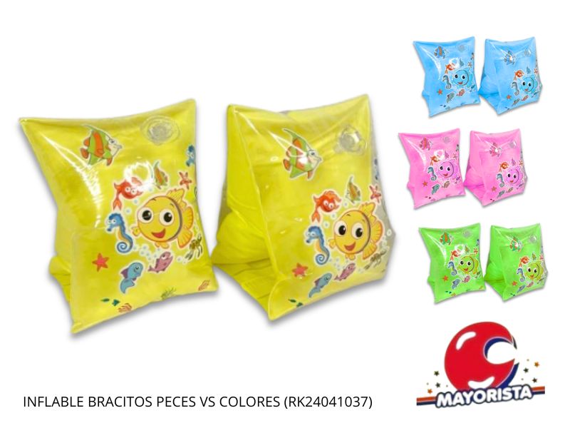 INFLABLE BRACITOS PECES VS COLORES (RK24041037) RECKO